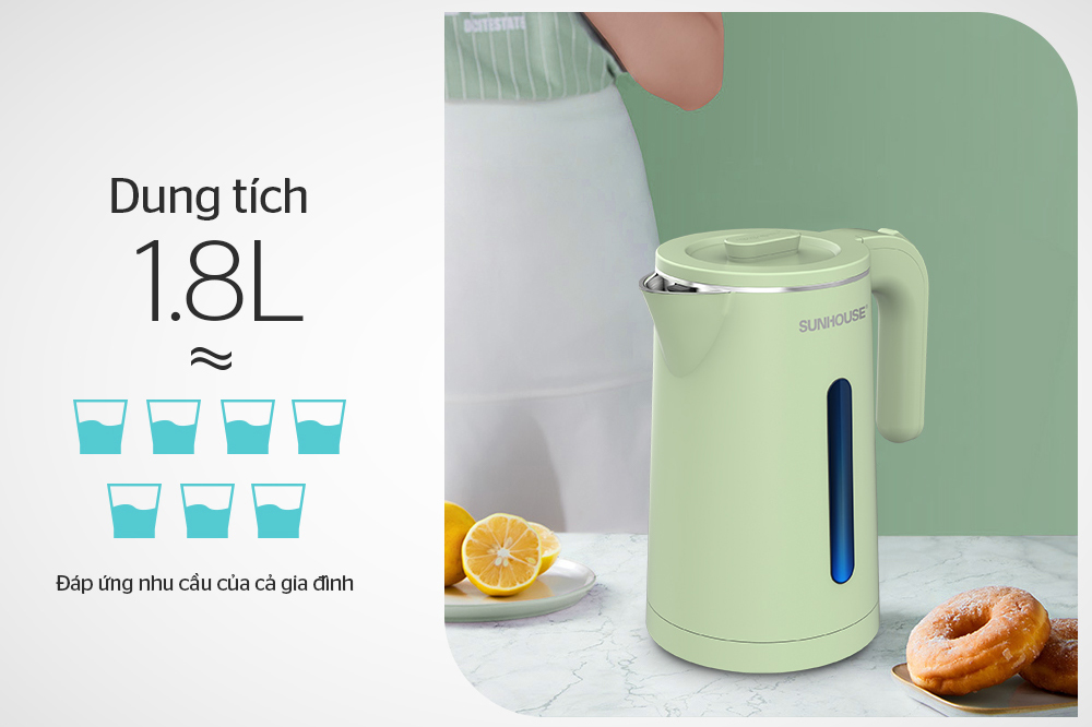 Ấm siêu tốc 1.8 lít