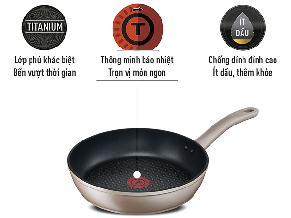 Ưu điểm của chảo Tefal thế hệ mới