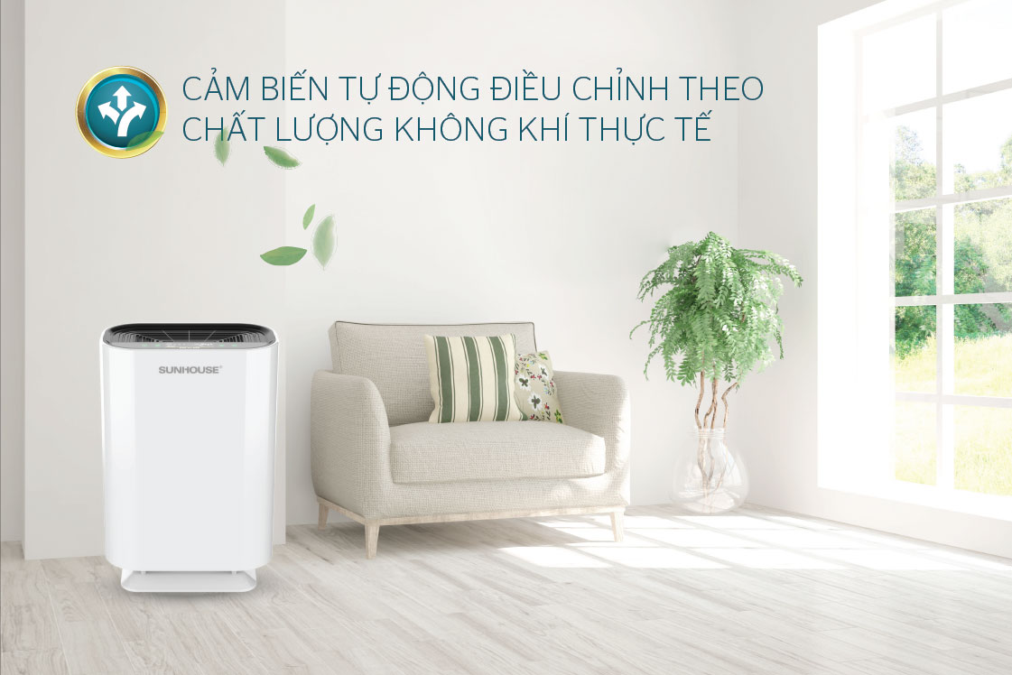 Máy lọc không khí 3 màng lọc