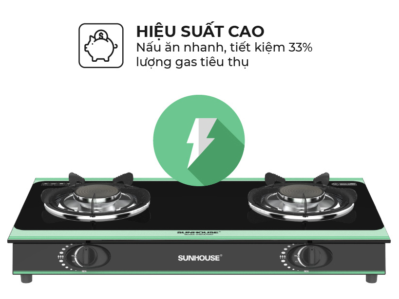 Bếp nấu mang lại hiệu suất cao 