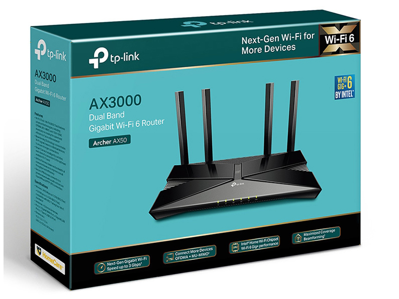 Bộ phát wifi TP-Link Archer AX50