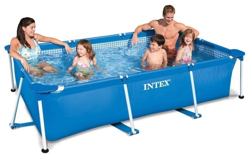 Bể bơi khung kim loại chữ nhật Intex 28272
