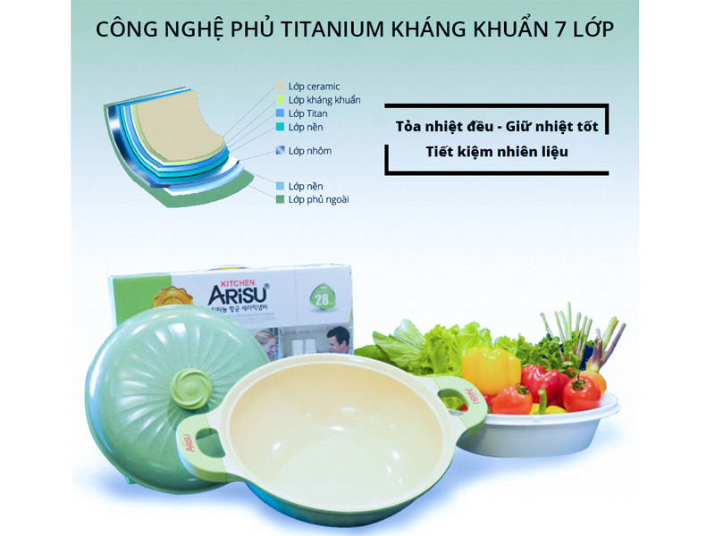 Cấu tạo lớp phủ 7 tầng