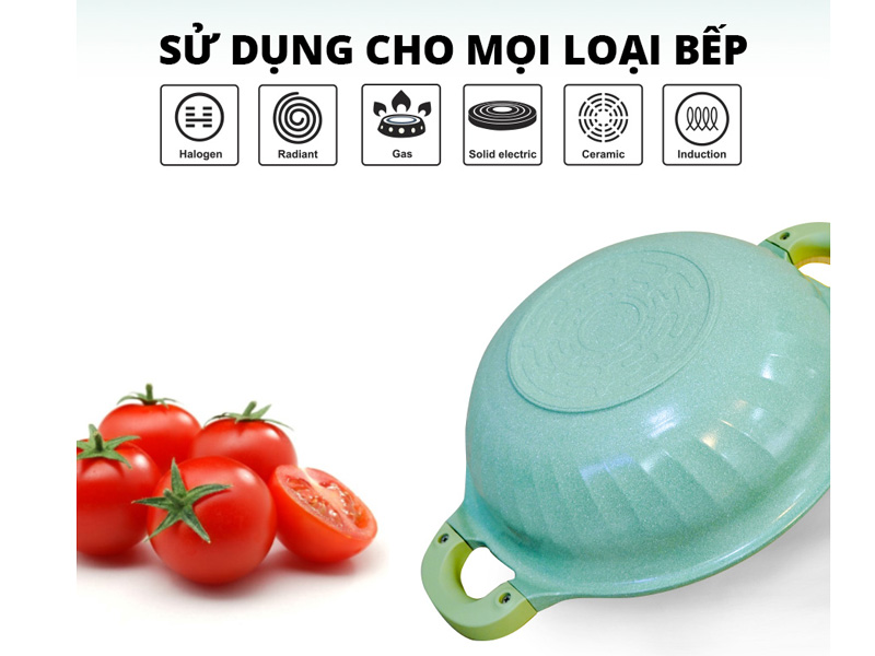 Sử dụng trên mọi loại bếp