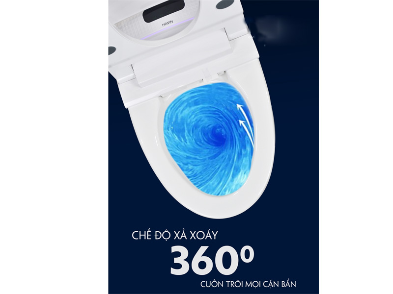 Xả xoáy 360 độ