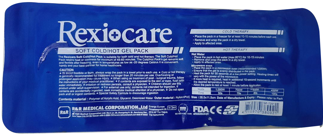 Túi chườm đa năng R&R RexiCare M có kích thước rất nhỏ gọn 