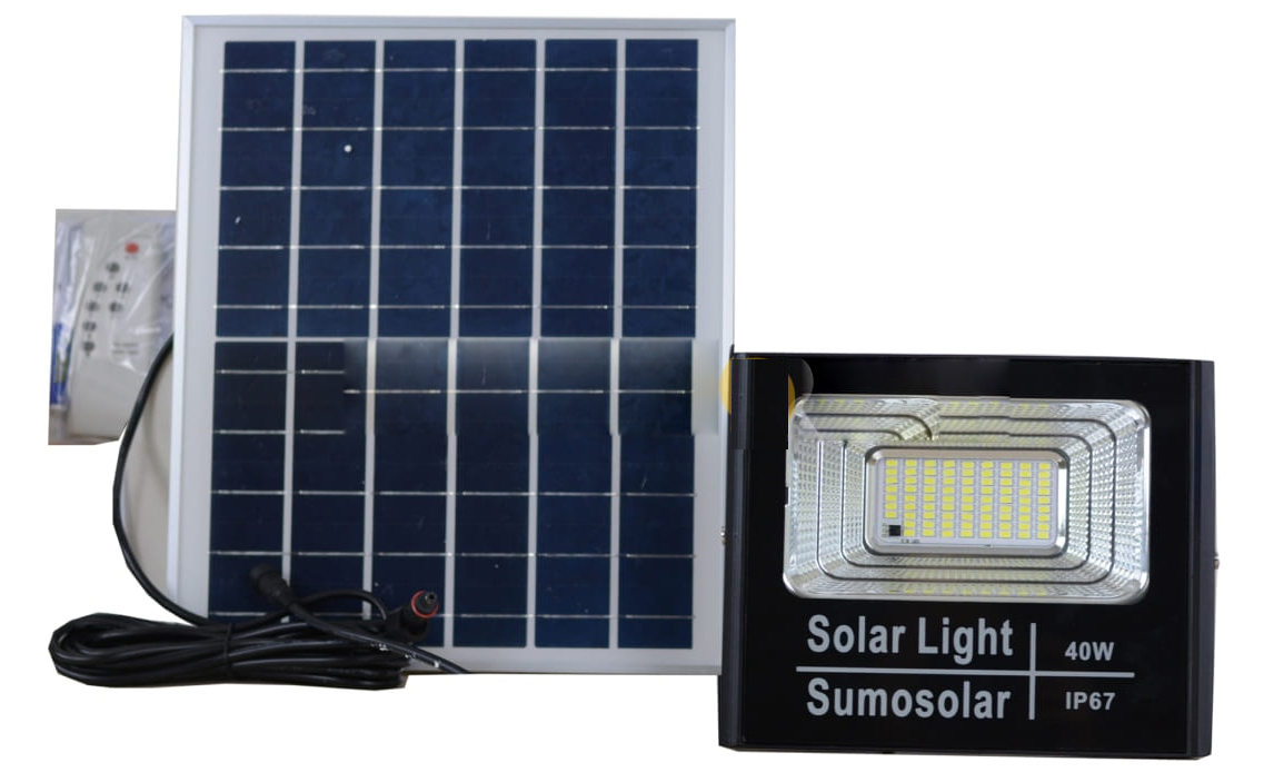 Đèn pha năng lượng mặt trời Sumosolar JM-T40 - TN05