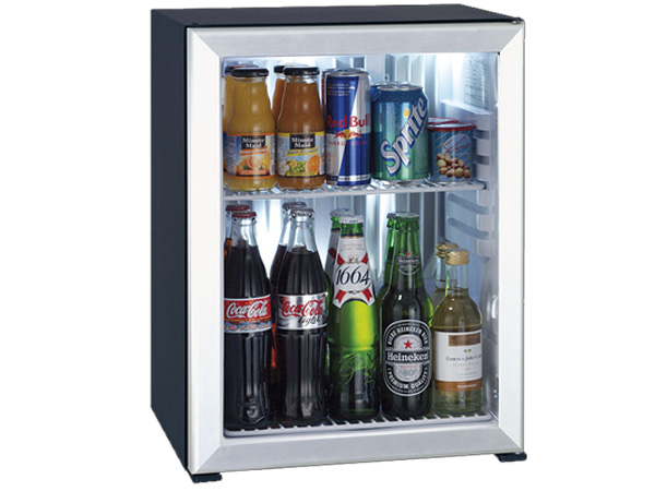 Hình ảnh minibar Primo 40 lít cửa kính viền kim loại XC40 AGD