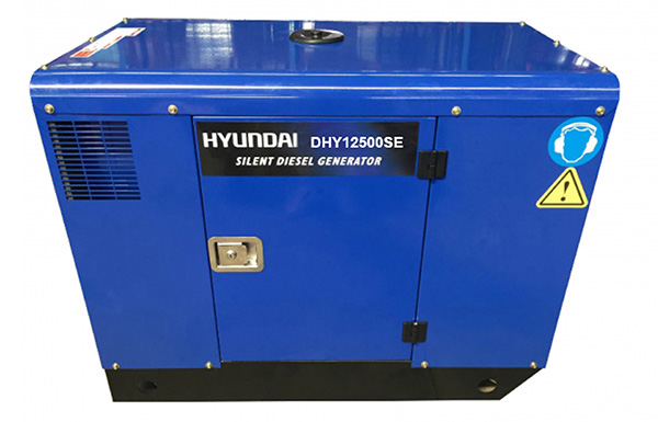 Hình ảnh máy phát điện chạy dầu Hyundai DHY12500SE (10-11kw)