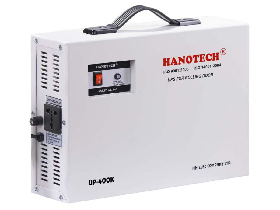 Bộ lưu điện cửa cuốn Hanotech UP400K