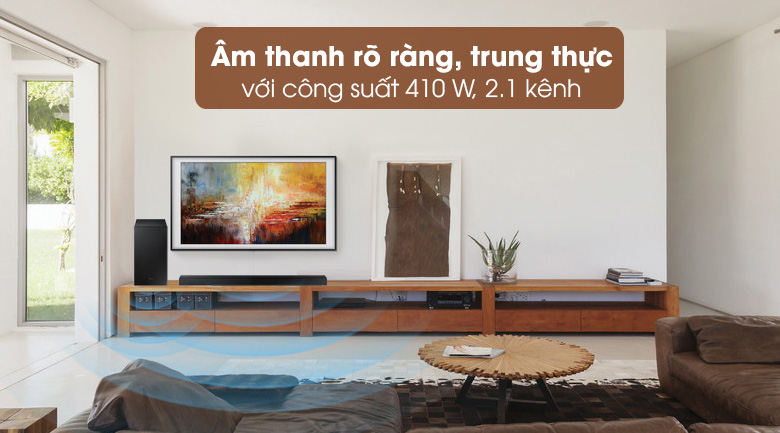 Tái tạo âm thanh chân thực, sống động