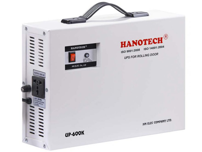 Hình ảnh bộ lưu điện cửa cuốn Hanotech UP600K