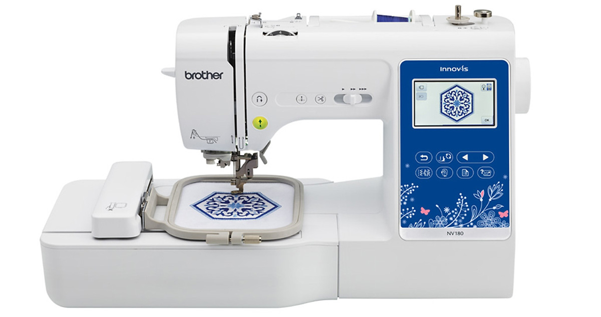 Hình ảnh máy thêu Brother NV180 Hình ảnh máy thêu Brother NV180