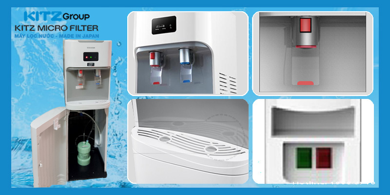 Hình ảnh lắp ráp của máy lọc nước 