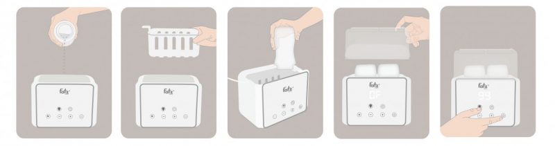 Các bước tiệt trùng bình sữa
