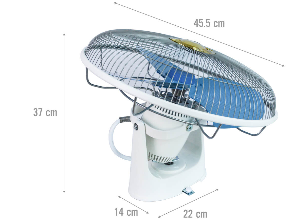 Kích thước của quạt đảo trần