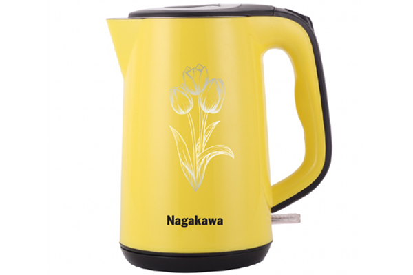 Ấm siêu tốc 2 lớp Nagakawa NAG0310 (1.8 Lít) - Bảo hành 12 tháng