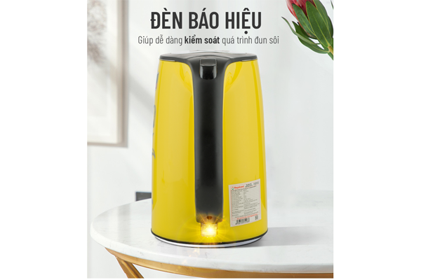Ấm siêu tốc 2 lớp Nagakawa NAG0310 (1.8 Lít)