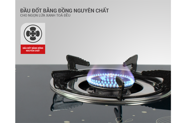 Bếp gas đôi dương kính Yakyo TP-391BG