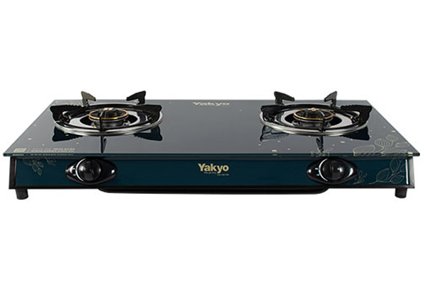 Bếp gas đôi dương kính Yakyo TP-390BG