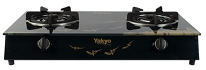Bếp gas đôi dương kính Yakyo TP-391BG