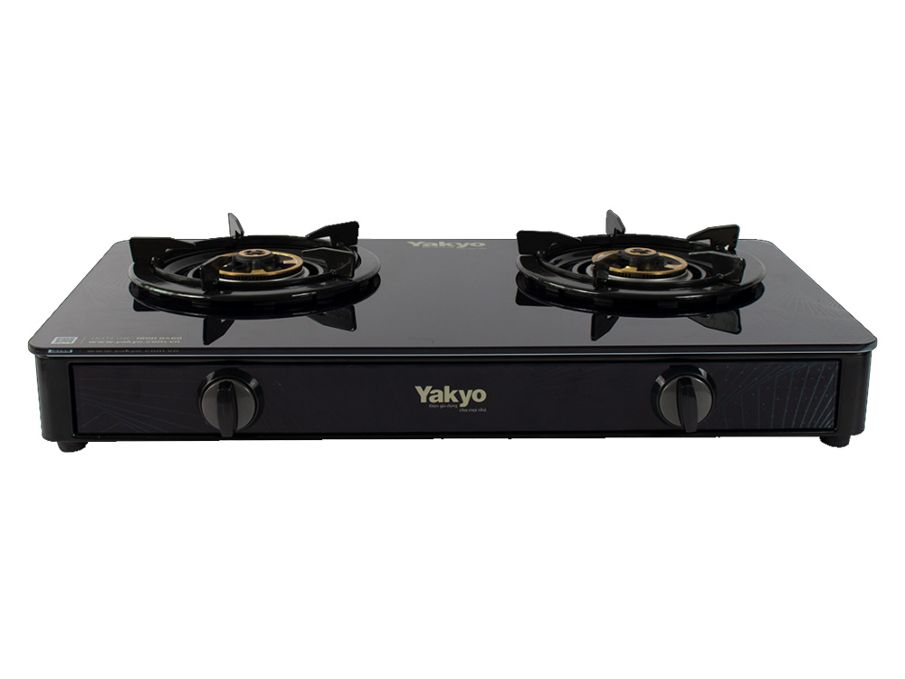 Bếp gas đôi dương kính Yakyo TP-389BG