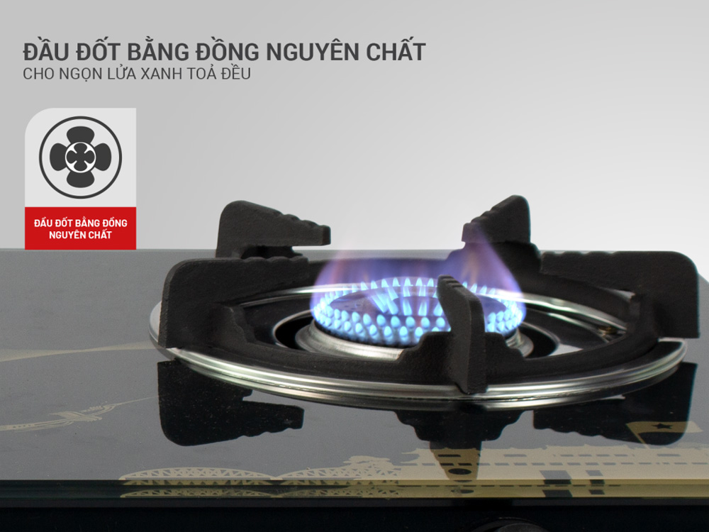 Đầu đốt bằng đồng nguyên chất