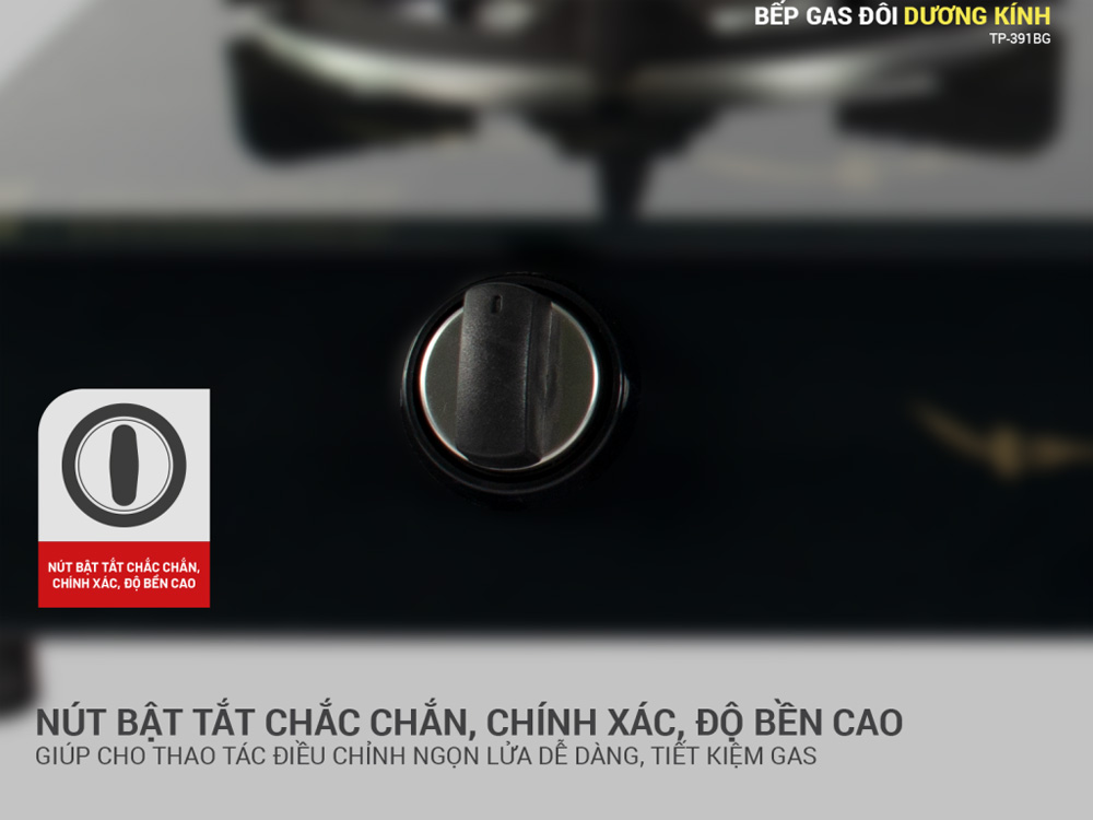 Núm vặn đóng/mở bếp