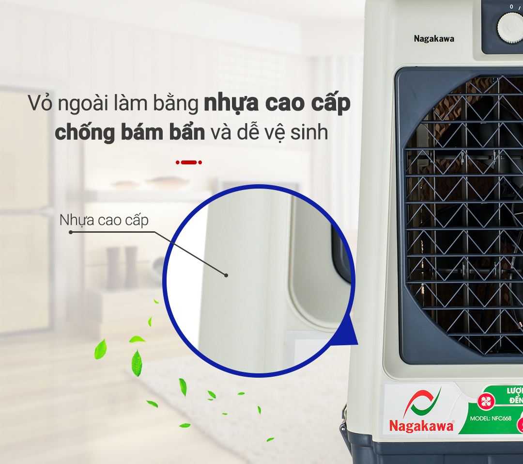 Vỏ máy bằng nhựa