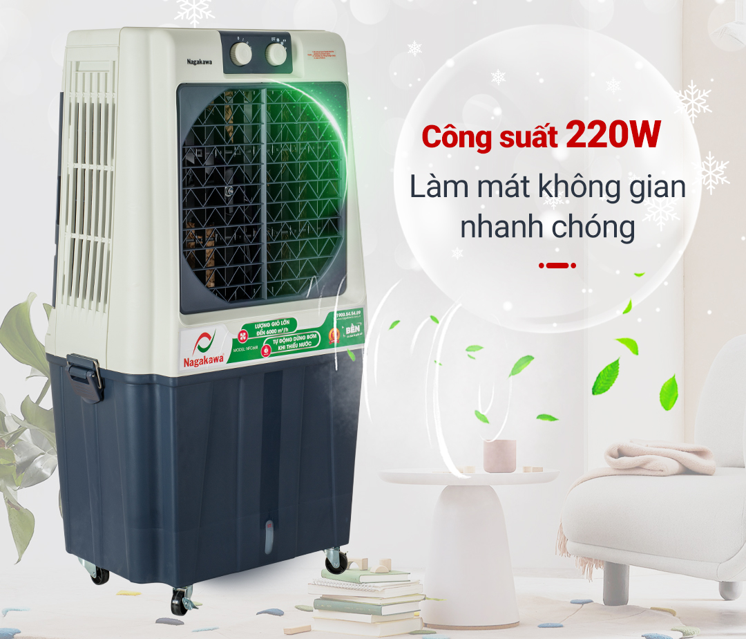 Công suất mô tơ là 220W