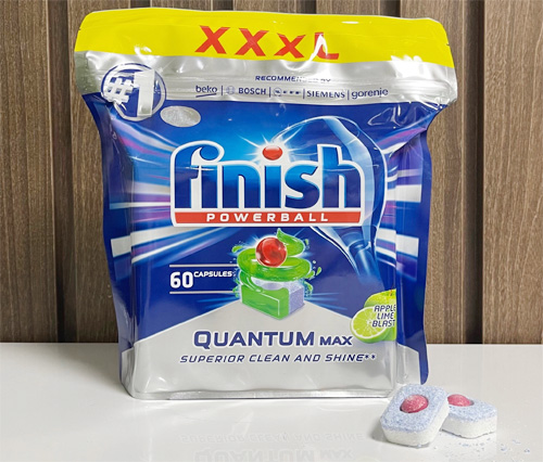 Viên rửa bát Finish Quantum Max