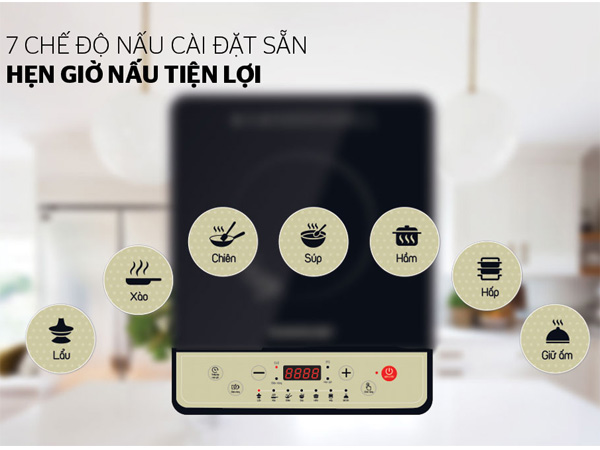 7 chế độ nấu tiện lợi