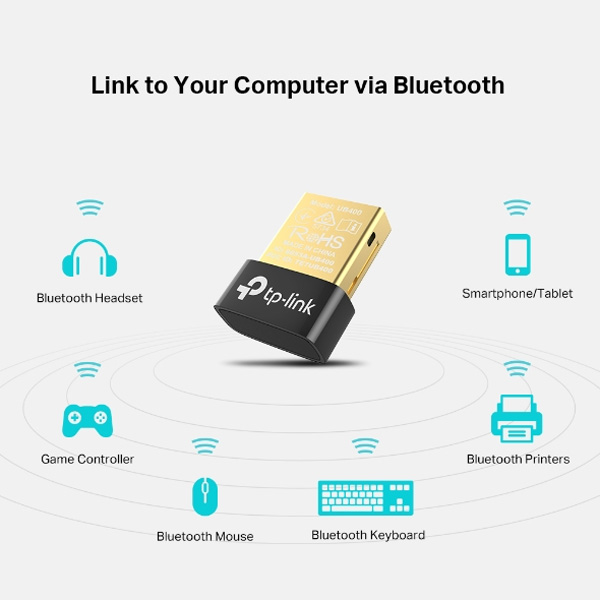Thiết bị kết nối bluetooth 4.0 qua cổng usb TP-Link UB400