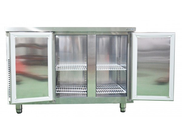 Tủ bàn mát inox Happy HWI-1200TR (quạt gió)