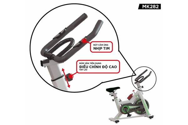 Xe đạp tập thể dục Airbike Sports MK282