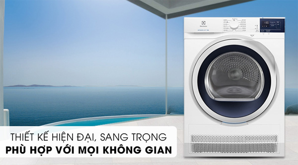 Máy sấy ngưng tụ Electrolux có khả năng sấy tối đa 7kg