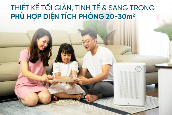 Kích thước máy lọc không khí FujiE AP600