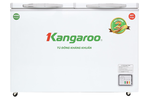 Tủ đông kháng khuẩn 2 ngăn 400 lít Kangaroo KG400NC2