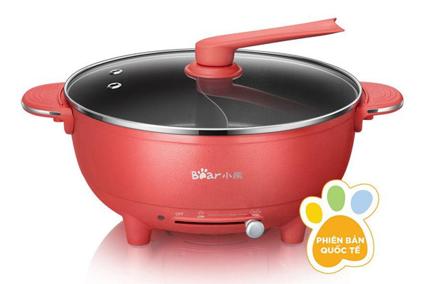 Nồi lẩu uyên ương Bear SUBE006