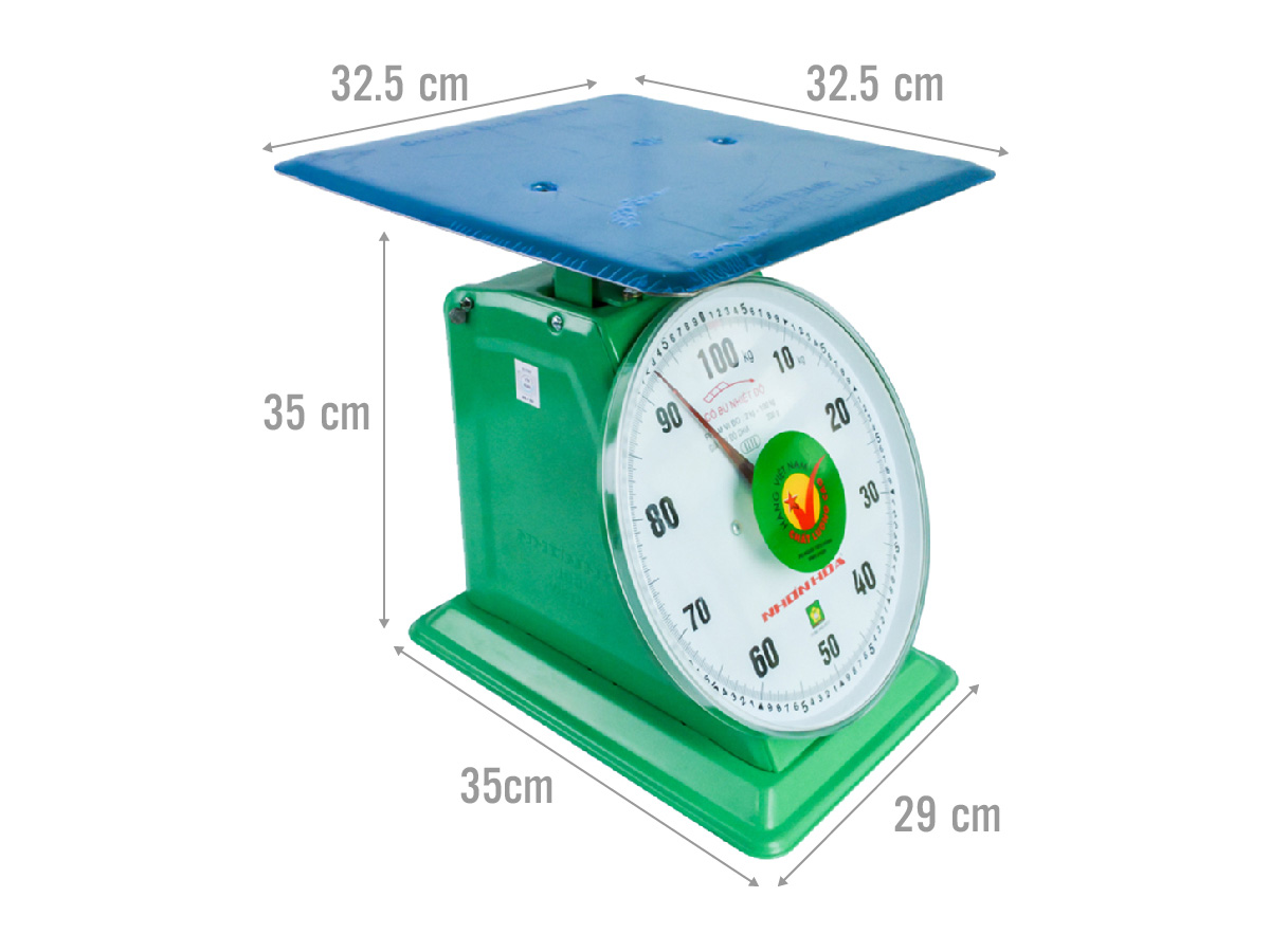 Kích thước của cân