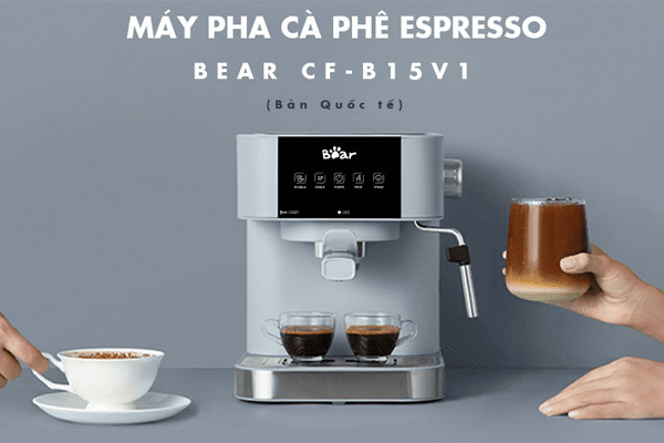 Máy pha cà phê bán tự động Bear CF-B15V1