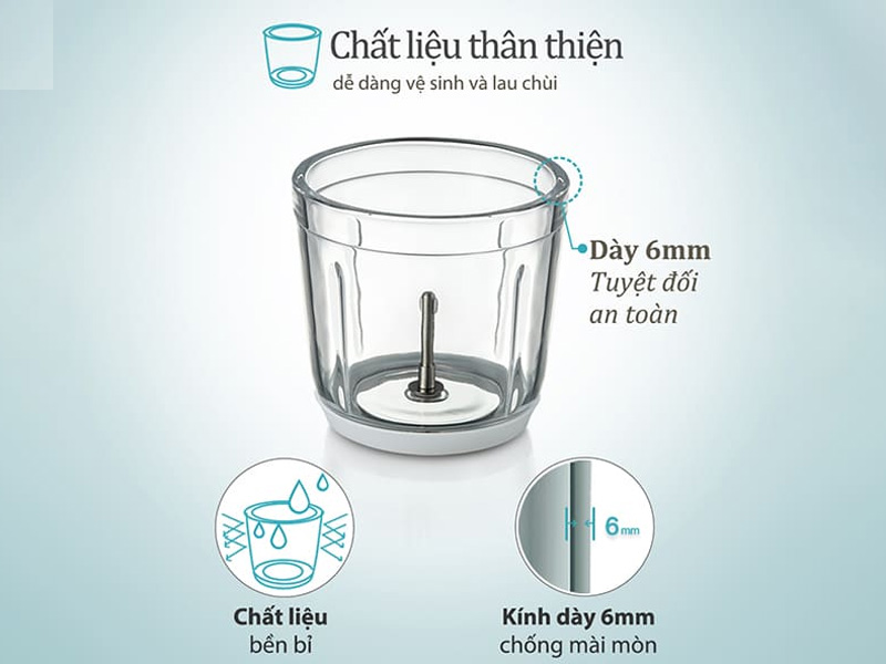 Cối xay bằng thủy tinh