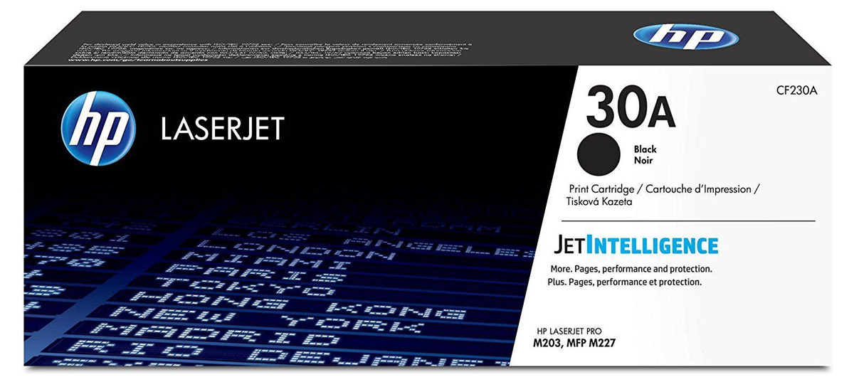 Hình ảnh mực in HP 30A Black Original LaserJet Toner Cartridge (CF230A)