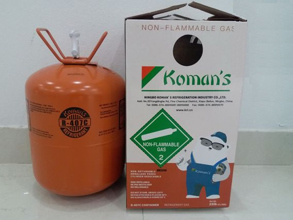 Gas được đóng bình dày dặn