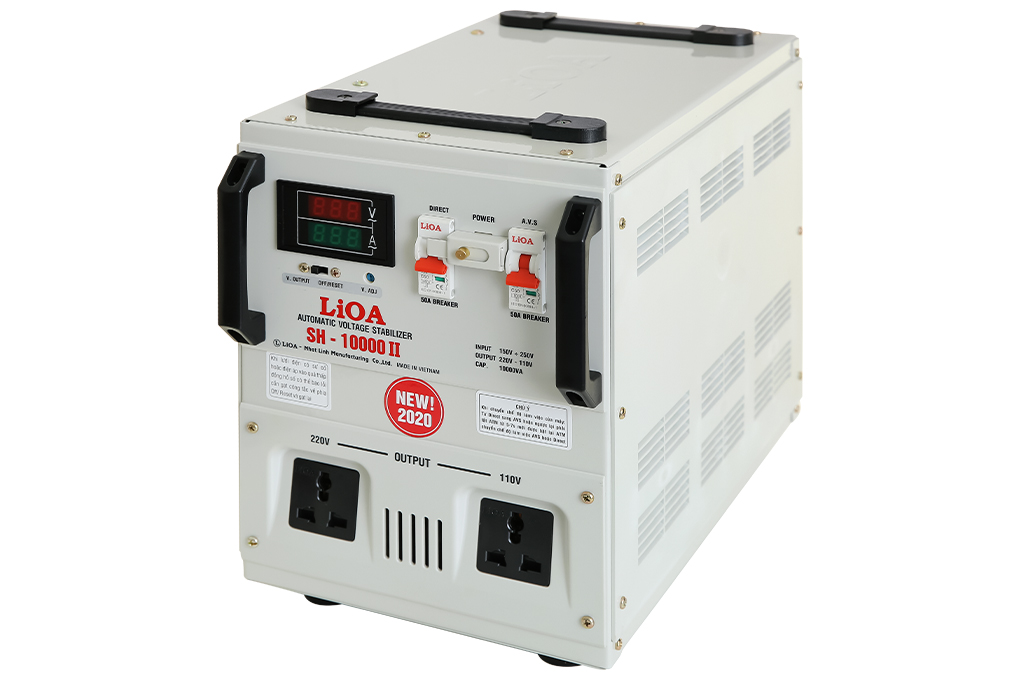 Ổn áp 1 pha Lioa 10KVA SH 10000II 