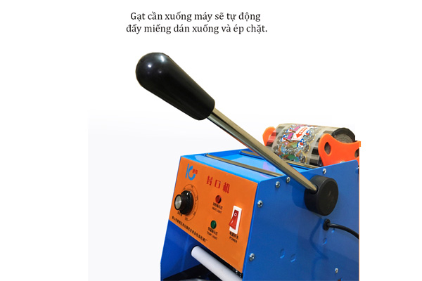 Máy dán miệng cốc IC-25