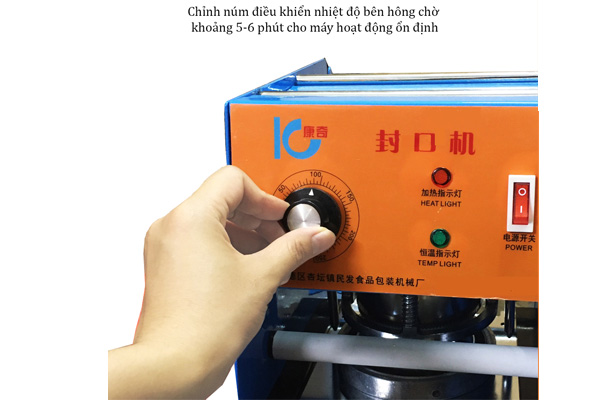 Máy dán miệng cốc IC-25