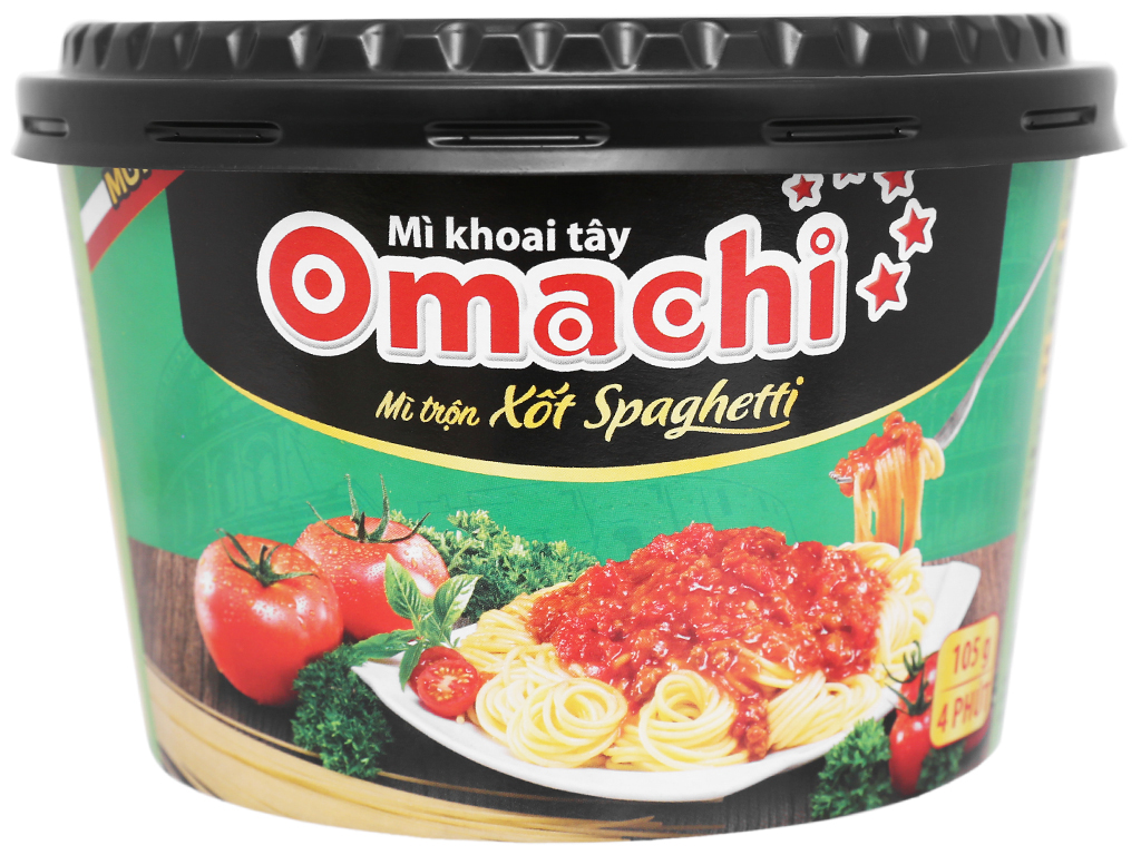 Mì hộp Omachi trộn xốt Spaghetti  