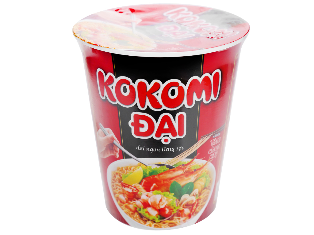 Hộp mì Kokomi đại tôm chua cay 65g