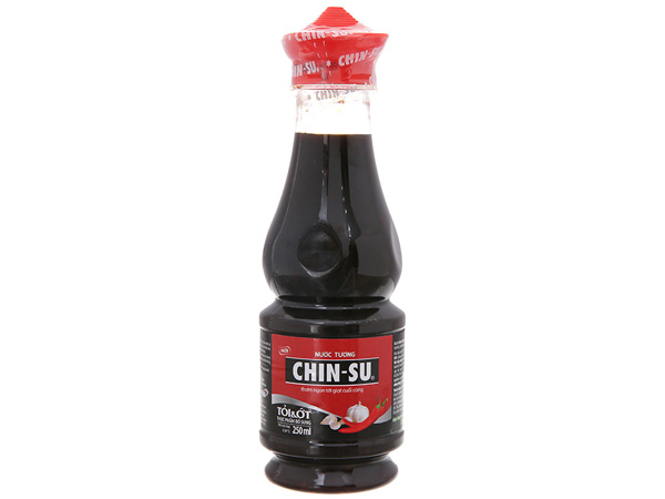 Nước tương Chin-su tỏi ớt 250ml